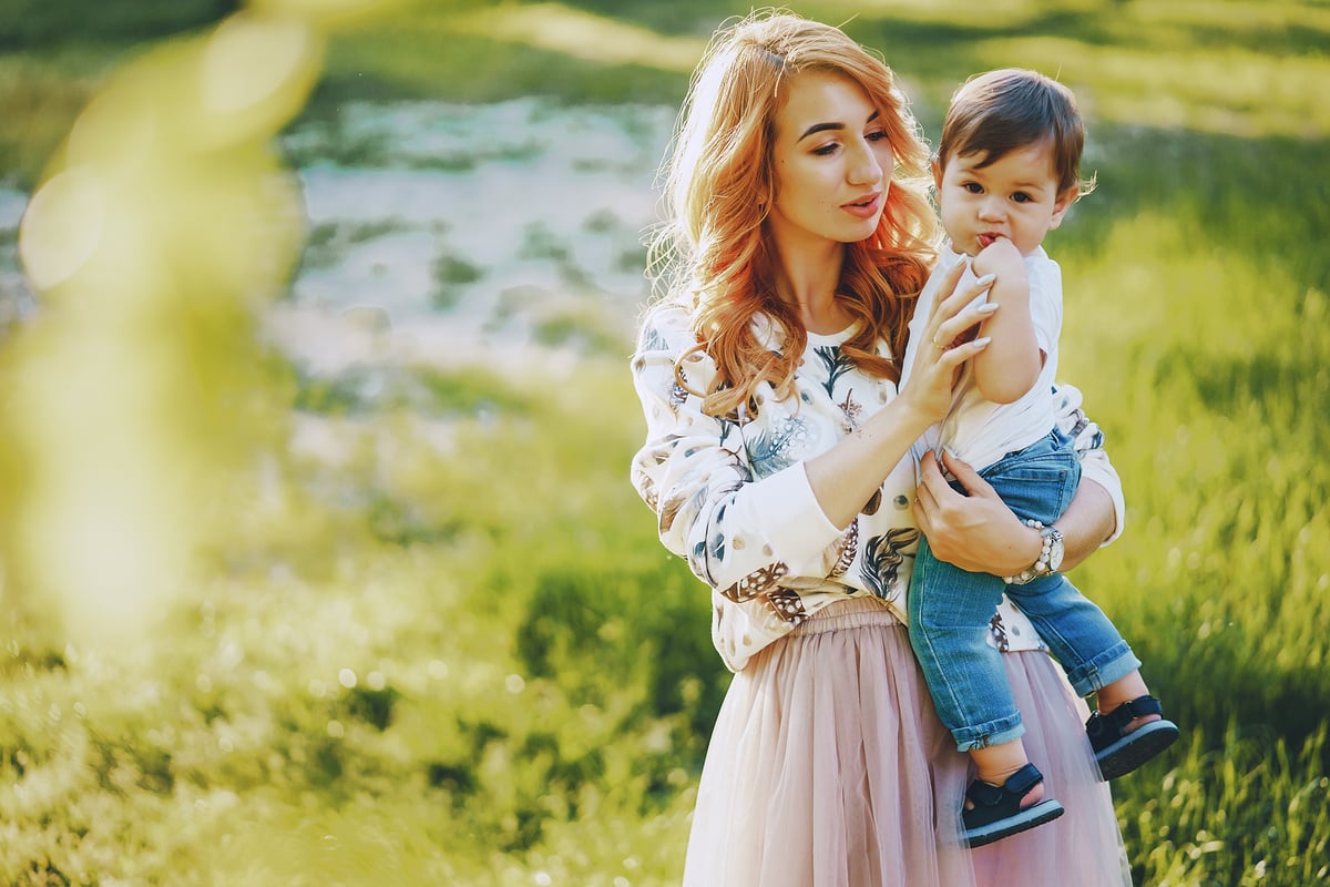 Mom and Son